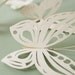 50 Place Cards, Wine Glass Decoration, Butterfly, Cutout, Scrapbook, Papercut by Mama Tita