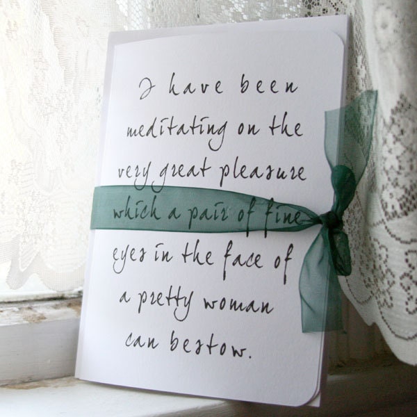 Conversations with Mr. Darcy - Set of 4 Cards