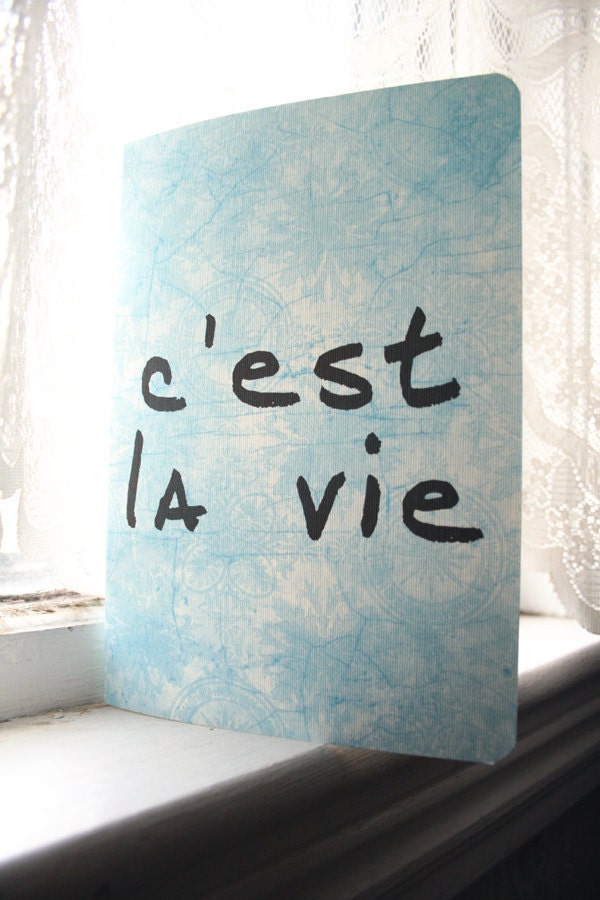 C'est la Vie Journal - French Quote