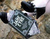 Jane Eyre Leather Cover Book Purse