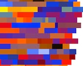 11x14" Baseball Art Poster - "Amazin" - 1986 New York Mets Box Score Series Print