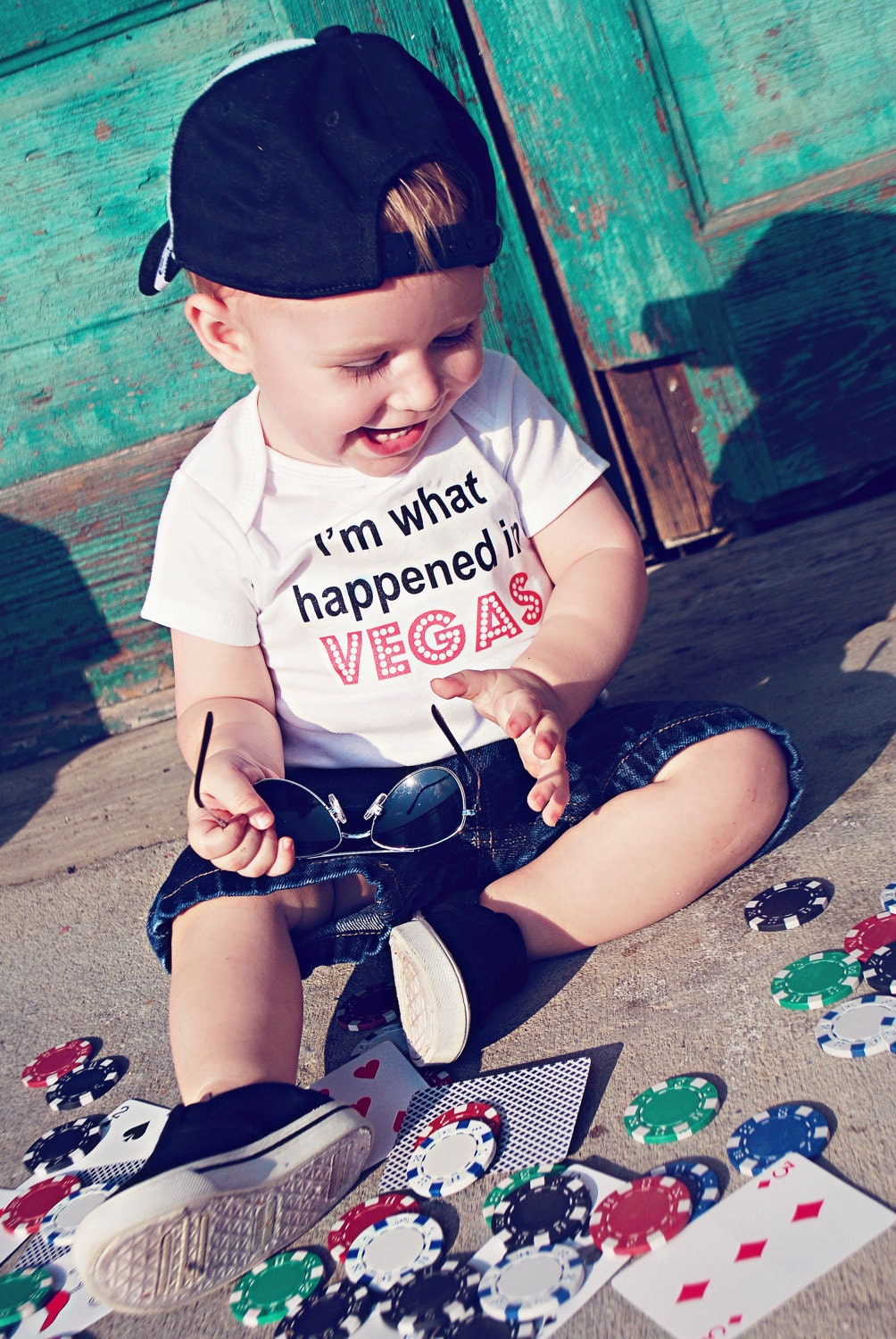 I'm What Happened In Vegas - Funny Baby Onesie - Toddler Tee also available