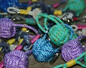 Wholesale Lot of Keychains Monkey Fists Nautical Beach Rope Key Rings Beach Coastal Store