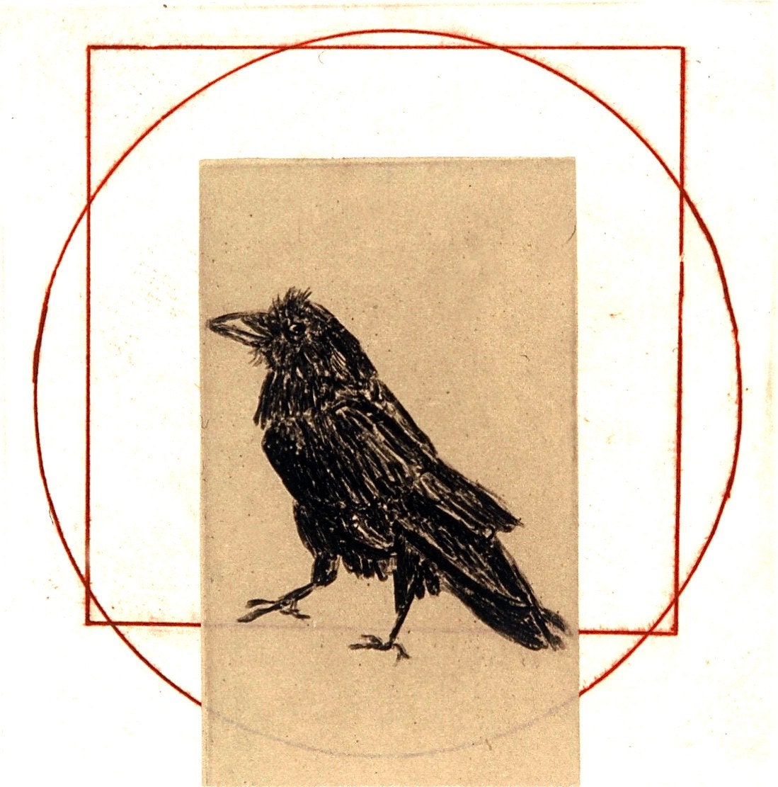 DaVinci's Crow Halloween Decor