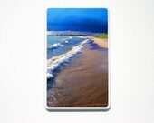 Kindle Fire Case, Kindle Touch 3G, Blue, Ludington, Nautical, Navy, Beach, White