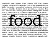 3 prints - Food Cook Eat