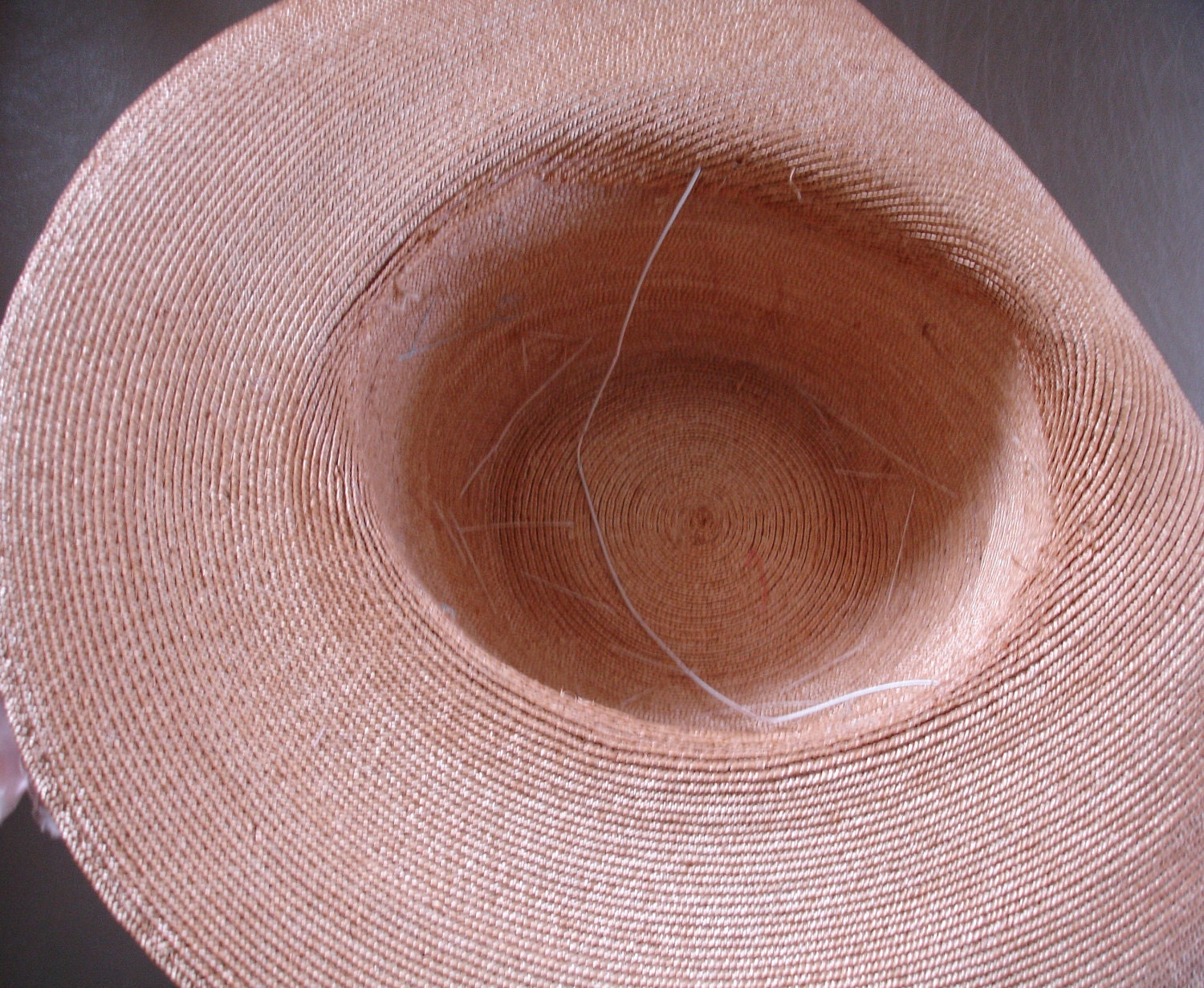RESERVED FOR Robin Butler - Stunning Vintage Couture 1910s Edwardian Straw Hat with Original Flowers