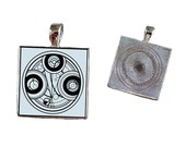 Buy 2 Get 1 Free Doctor Who Gallifrey Symbol Key Chain, Key Ring, Pendant, Pet Tag
