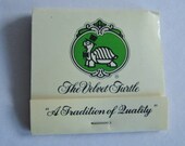 Vintage Book of Matches from the Velvet Turtle Restaurant and Lounge of St. Louis, MO