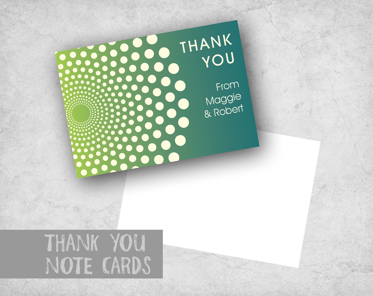 20 Personalized Thank You Cards for Couples Newlyweds - Style PIL-011