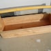 Free Shipping- End Summer Sale - Vintage Look Handmade Wooden Tool Box - Planter - Primitive - Cedar Box with Elderberry Limb Handle