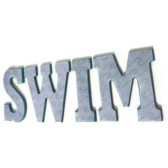 Swim Wall Letters