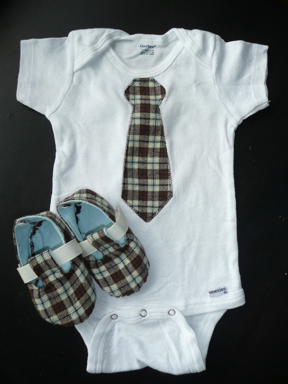 Just Like Daddy Tie Onesies
