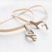Nude deer antler headband