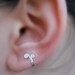 Tragus/Nose/Ear Cuff Sterling Silver Handcrafted Non Pierced Nose Ring