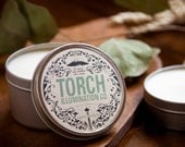 8 oz. Torch Illumination Sugared Eucalyptus - Soy Candle