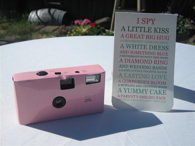 I SPY- Wedding camera game 10 pack