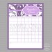 Custom Chore Chart - PDF Printable File- G5