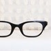 Vintage Tura 60s Eyeglasses 1960s Black Aluminum Glasses Metal Frame Unisex 46/24 Designer Optical