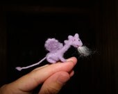 Felt dragon, felt toy, tiny felted dragon, soft sculpture, miniature dragon,  fairy tale animal, natural wool toy