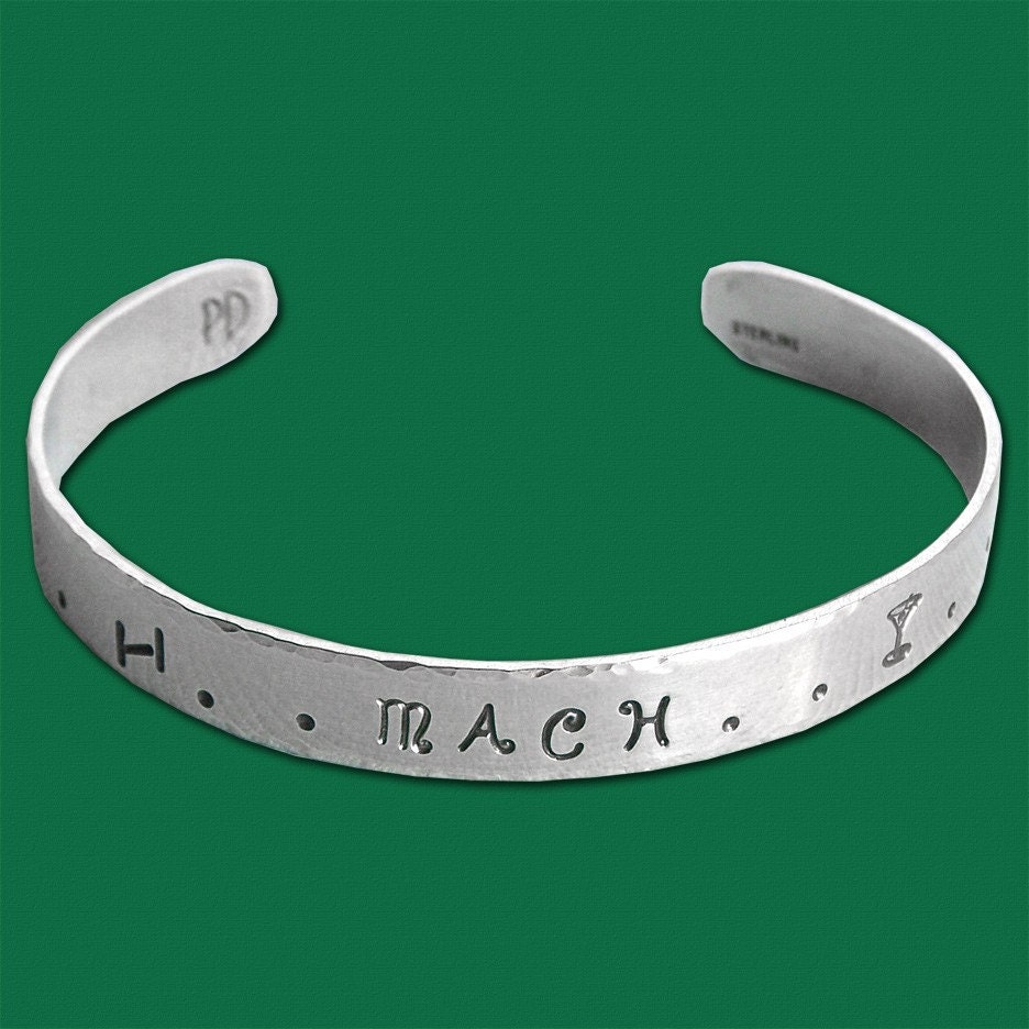MACH Cuff Bracelet - Sterling Silver - Five Sixteenths Inch