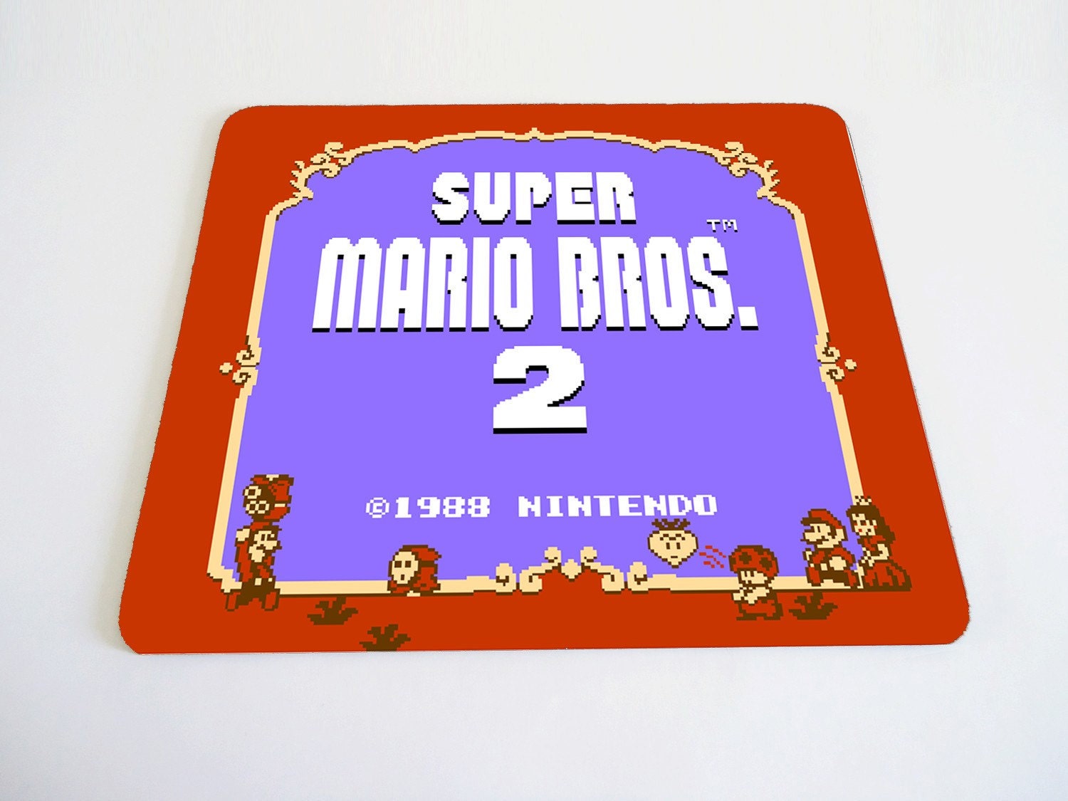 Mario 2 mouse pad