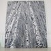 RESERVED FOR RYAN impasto, textured, 20x24, aspen, birch, tree painting, neutral, black and white, grey