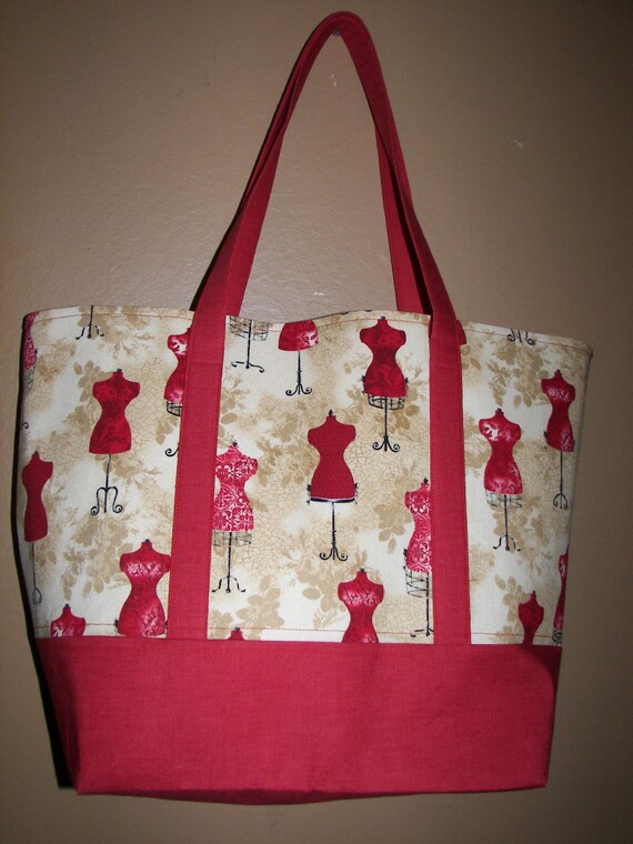 Instant Download PDF Sewing Pattern Tote Bag by SMCNY on Etsy
