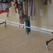 ROLLING Clothing Rack - GALVANIZED STEEL (with wheels/casters)