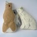 Decorative Animal Pillow - Party Grizzly Bear