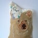 Decorative Animal Pillow - Party Grizzly Bear