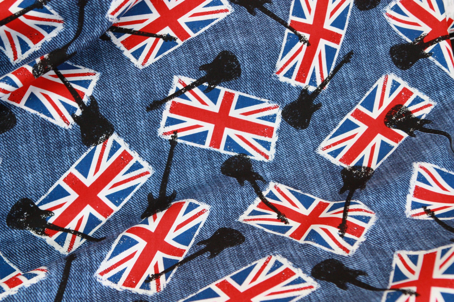 British Flag Fabric