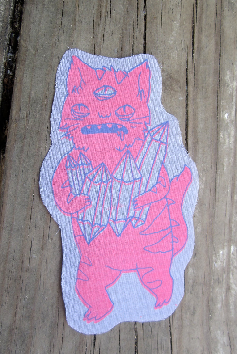 Lavandar Psychic Cat Patches 2.0