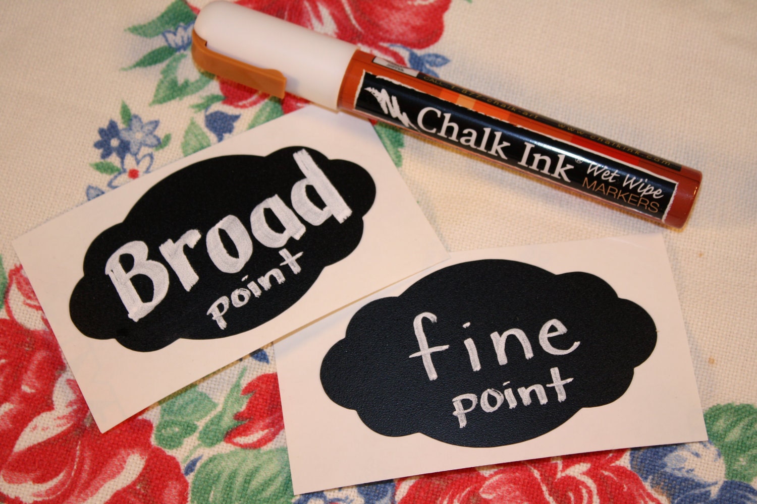 New 6mm Chisel Tip White Chalk Ink Chalkboard Marker