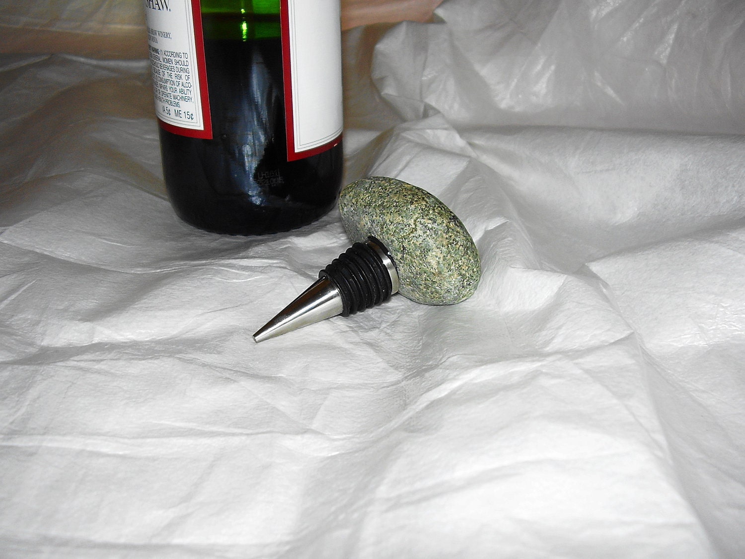 Bottle Stopper - "The River Side"