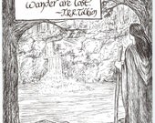 Beautiful Wanderer print