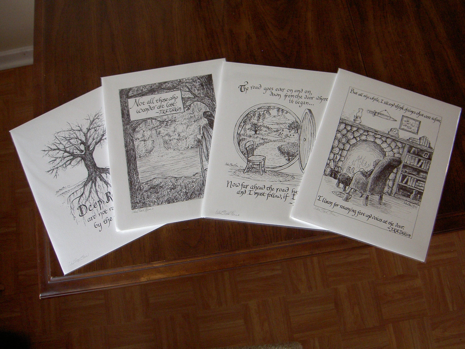 SALE: Tolkien Quotes print set