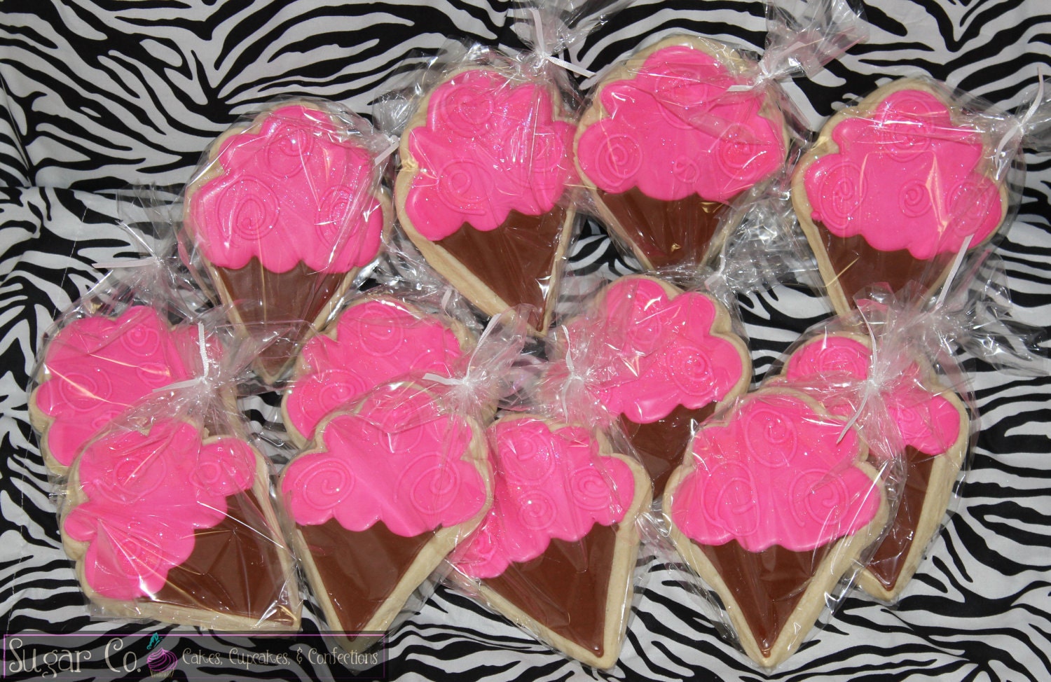 Ice Cream Cone Sugar Cookies