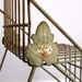 Vintage Metal Plant Stand - Mid Centruy Modern Planter, Metal Shelf, Display, Garden