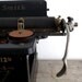Antique Typewriter - Vintage LC Smith and Corona Typewriter