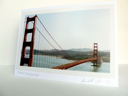 Golden Gate Bridge Photo Greeting Card - San Francisco