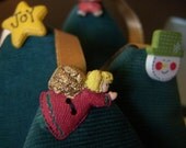 Christmas Tree Door Hanger with Jingle Bells