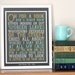 Book Lover Typography Print - Oh For a Book and a Shady Nook - 11x14 Books and Reading Art Poetry