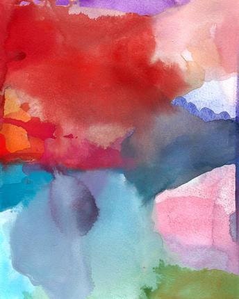 Art Print, Watercolor, Large Format, Trust