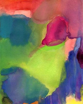 Art Print, Watercolor, In My Heart