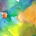 Large Wall Art, Watercolor Painting, Open