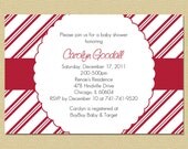 Christmas Candy Cane Holiday Baby Shower Invitation (Neutral - Boy or Girl) Il_170x135