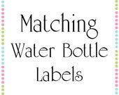 Matching Water Bottle Labels Il_170x135