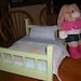 18 inch Doll Bed for American Girl or Build a Bear
