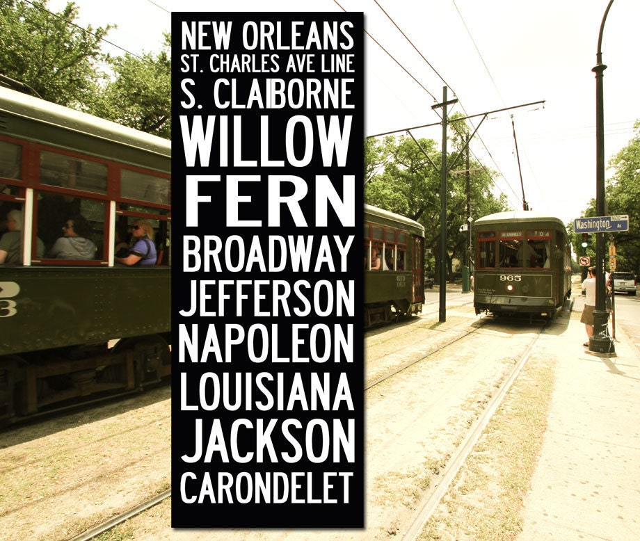 New Orleans and San Fran Trolley Scrolls for jviane